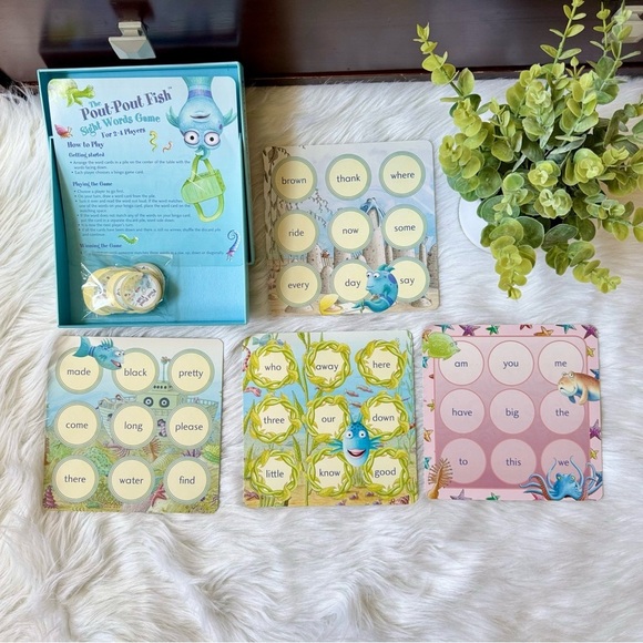 The Pout-Pout Fish Sight Words Game - Scholastic Educational Kids Activity Game - Picture 5 of 7